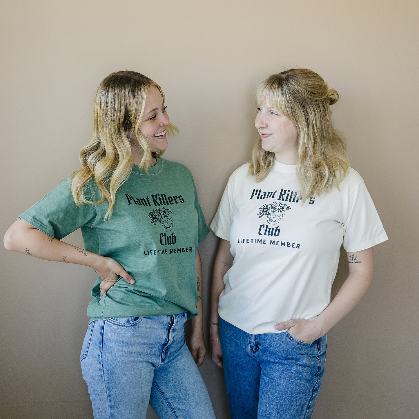 Plant Killers Club Plant Themed Graphic T-Shirt