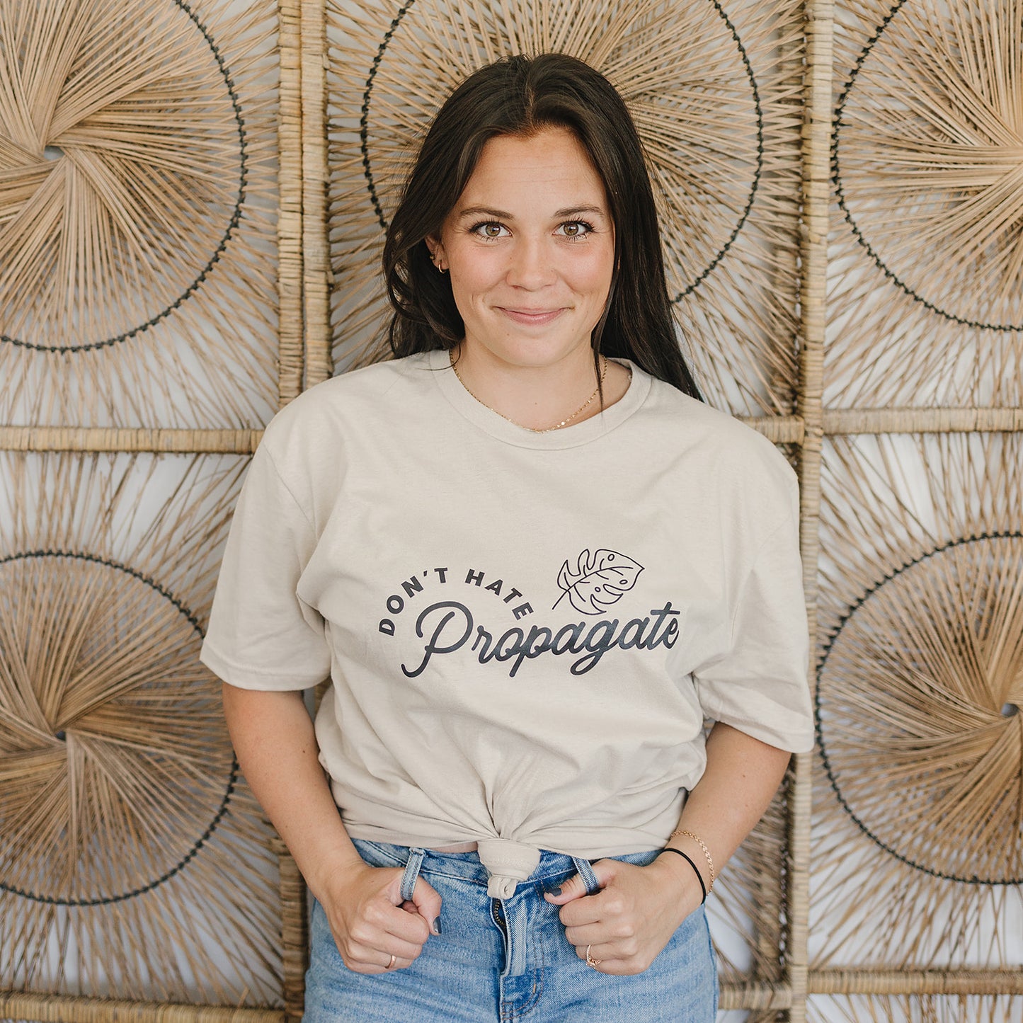 "Don't Hate, Propagate" Graphic T-Shirt