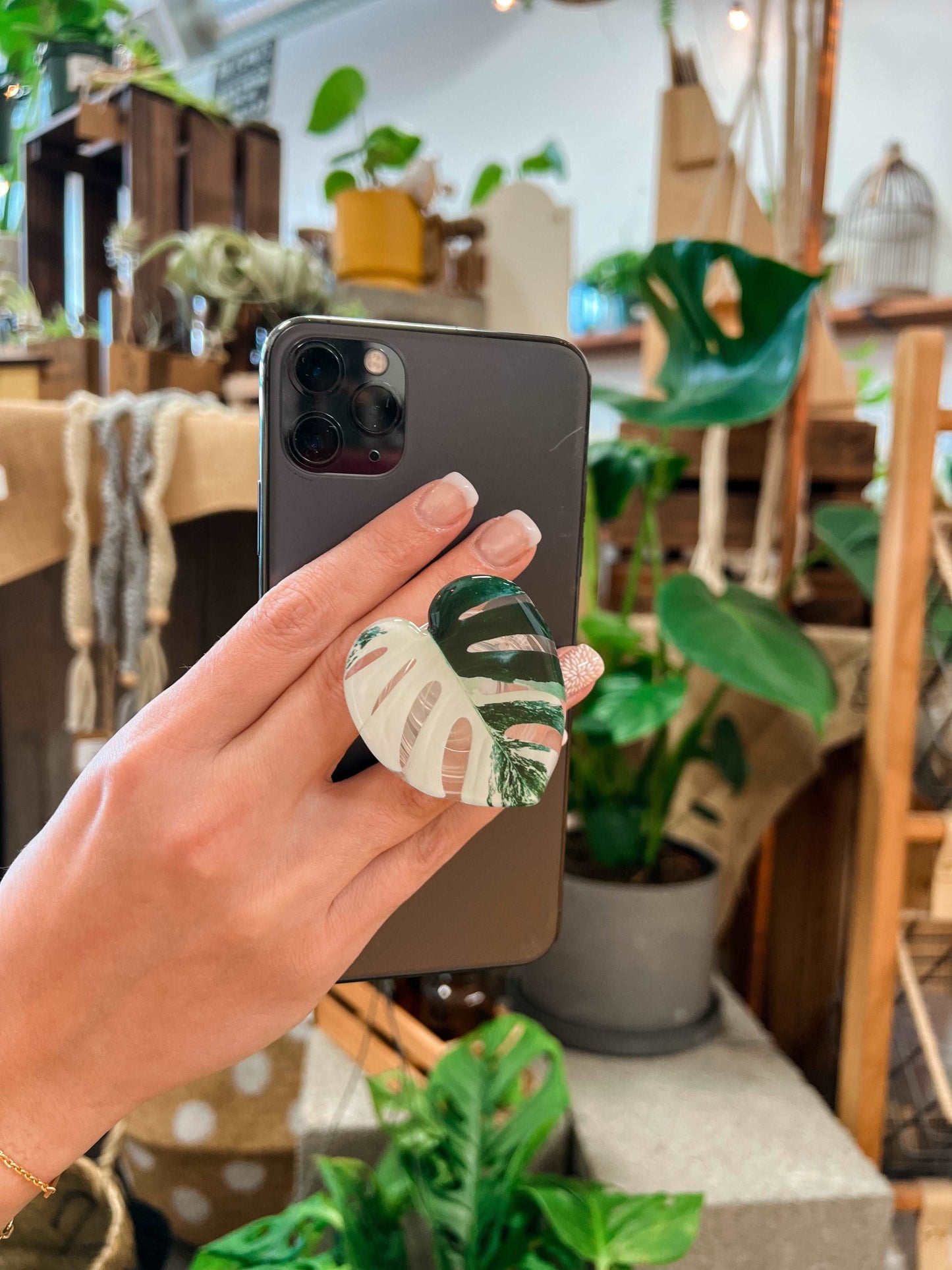 Rare Houseplant Phone Grip | Cellphone Accessory