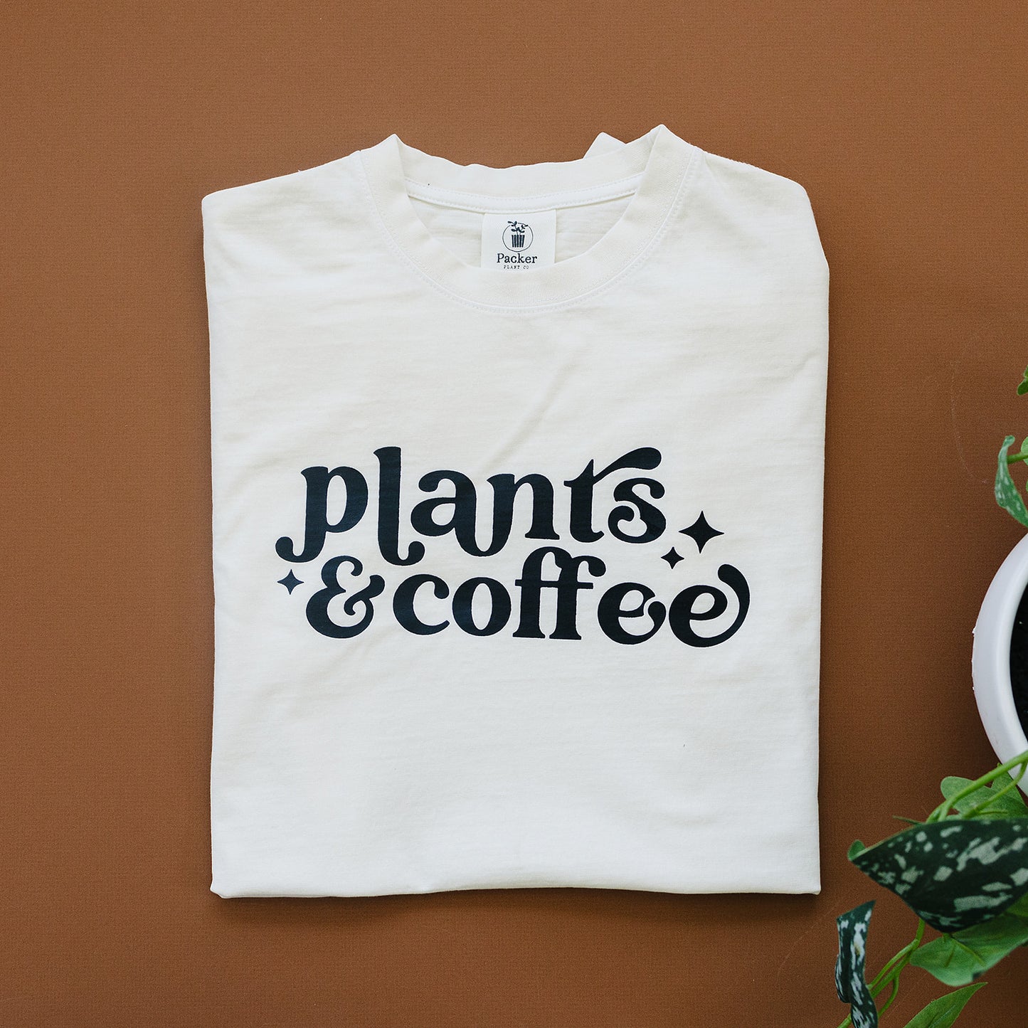 Plants & Coffee | Graphic Tee | Gifts for Plant Lovers