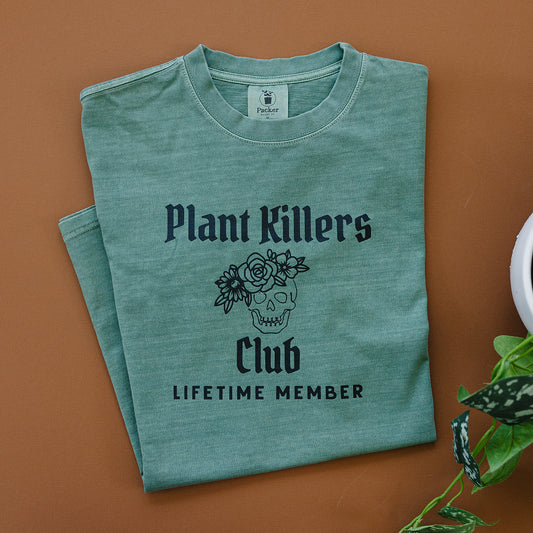 Plant Killers Club Plant Themed Graphic T-Shirt