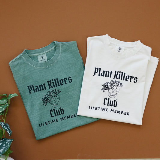 Plant Killers Club Plant Themed Graphic T-Shirt